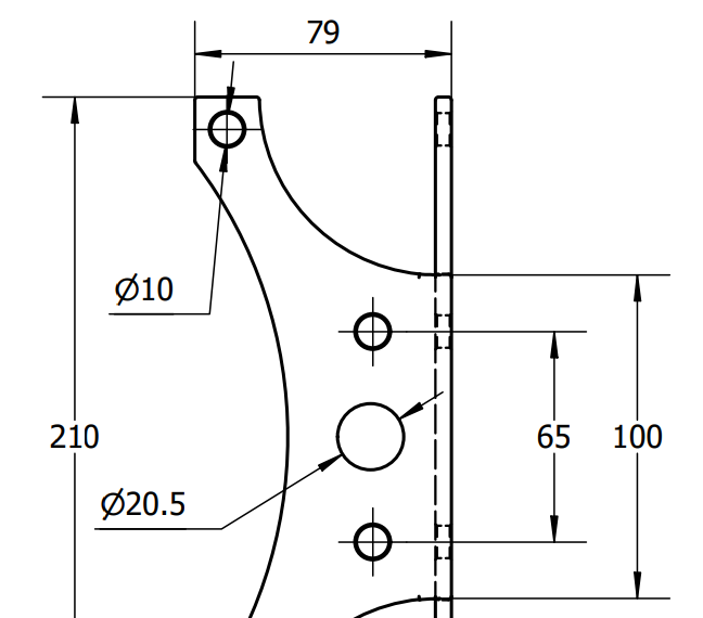 CAD nesting layout of parts ready to cut