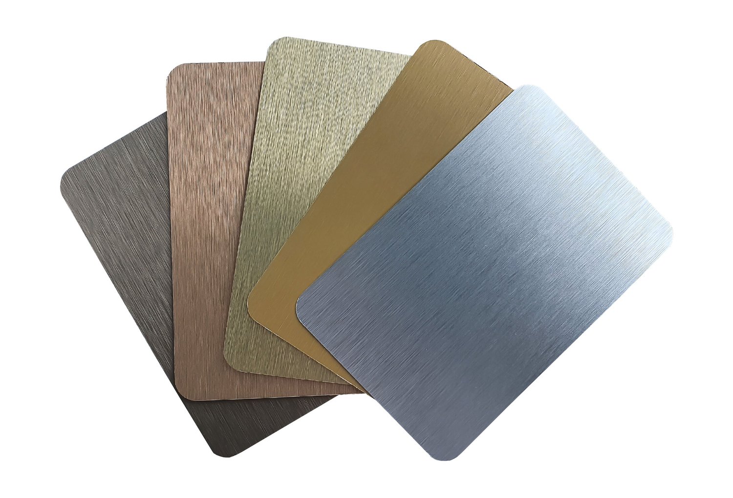 Brass sheet samples